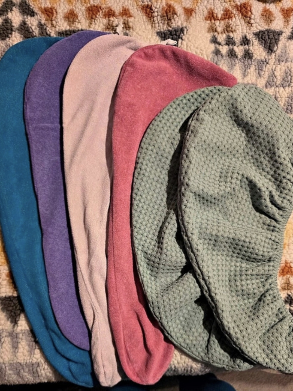 Women's Microfiber Hair Tubans Set Of 6